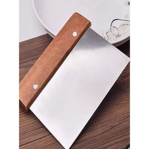 1pc Stainless Steel Dough Scraper